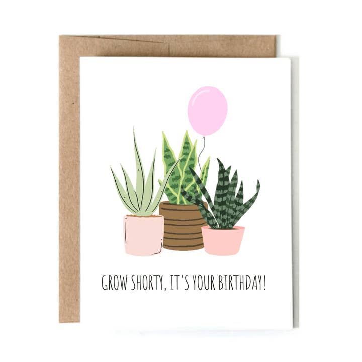 Grow Shorty Plant Fødselsdag for engroshandel hos ACouplePuns®