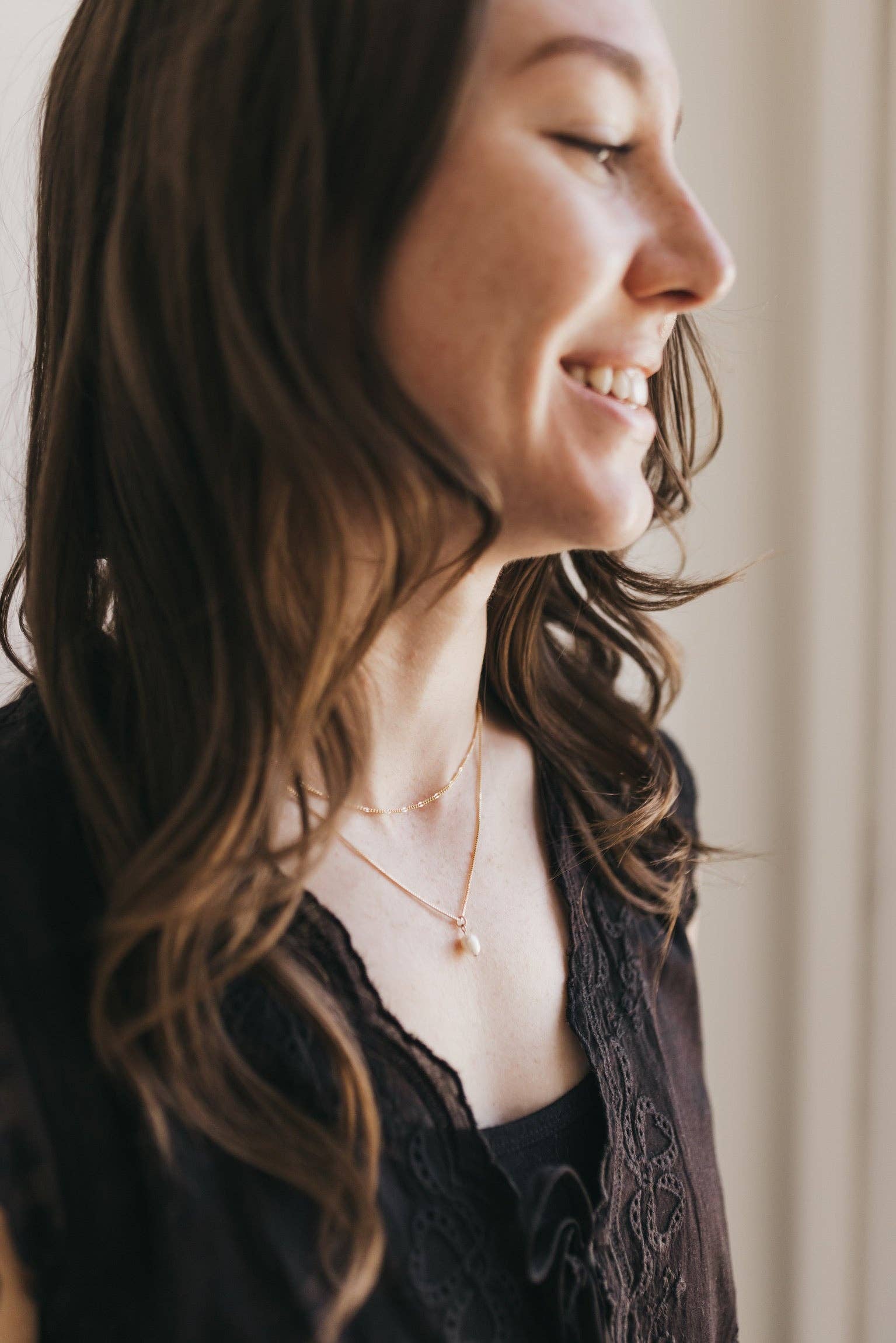 Sydney Rose Co. - Wholesale Pendant/Charm Necklace - Pearl Drop Necklace2