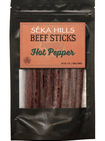 Beef Sticks - Hot Pepper for wholesale by Seka Hills