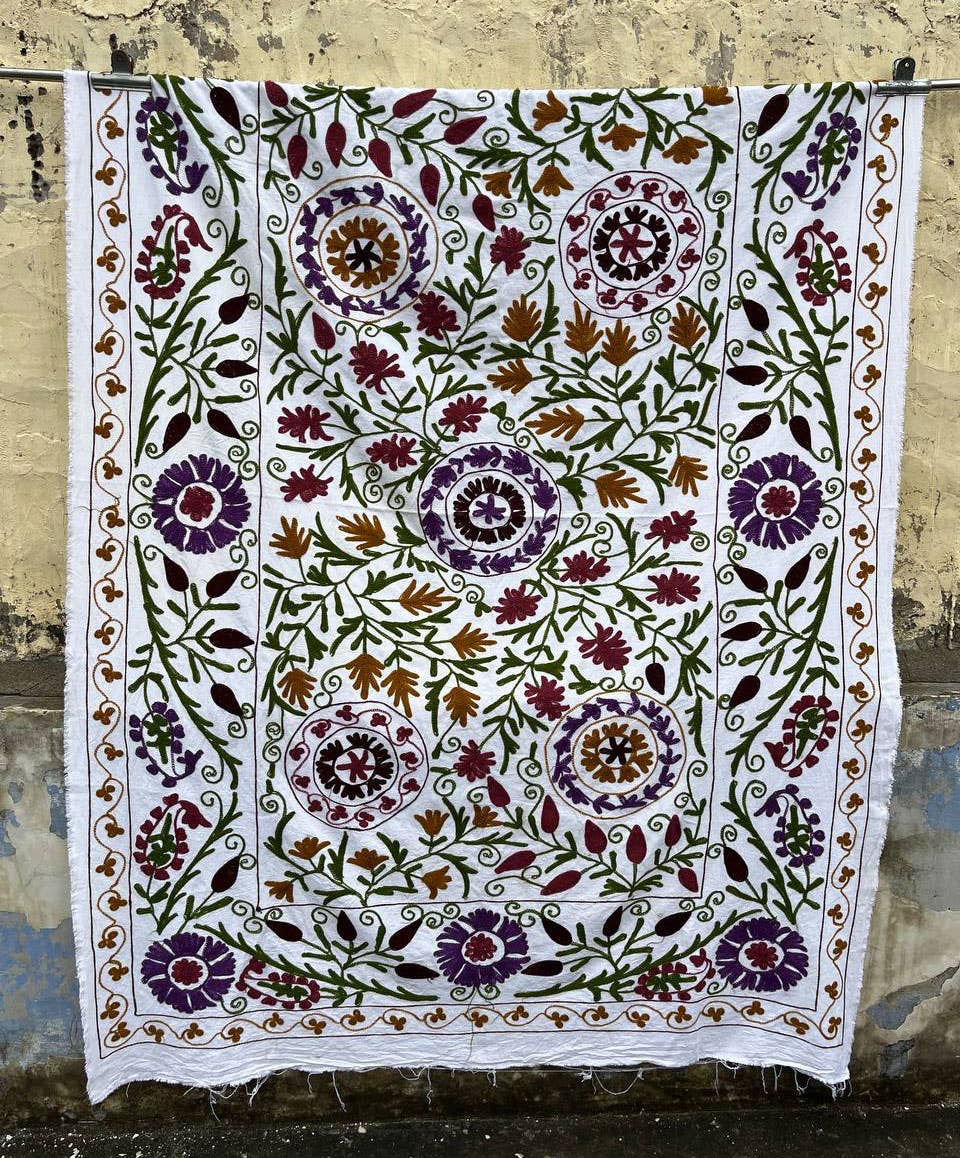 Bhawana Handicrafts - Wholesale Quilt - Unique Design Indian Cotton Handmade Bedspread Suzani Quilts