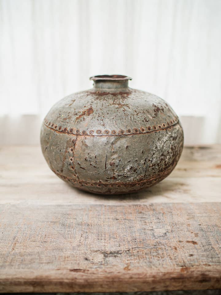 Matka de Ferro Vintage, Vaso por atacado de Fairmile Co.