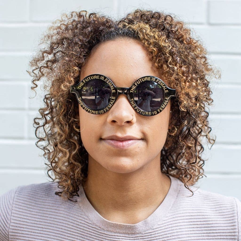 Gleam Eyewear - Wholesale Sunglasses - Women's - Future Is Female Sunglasses | Black6
