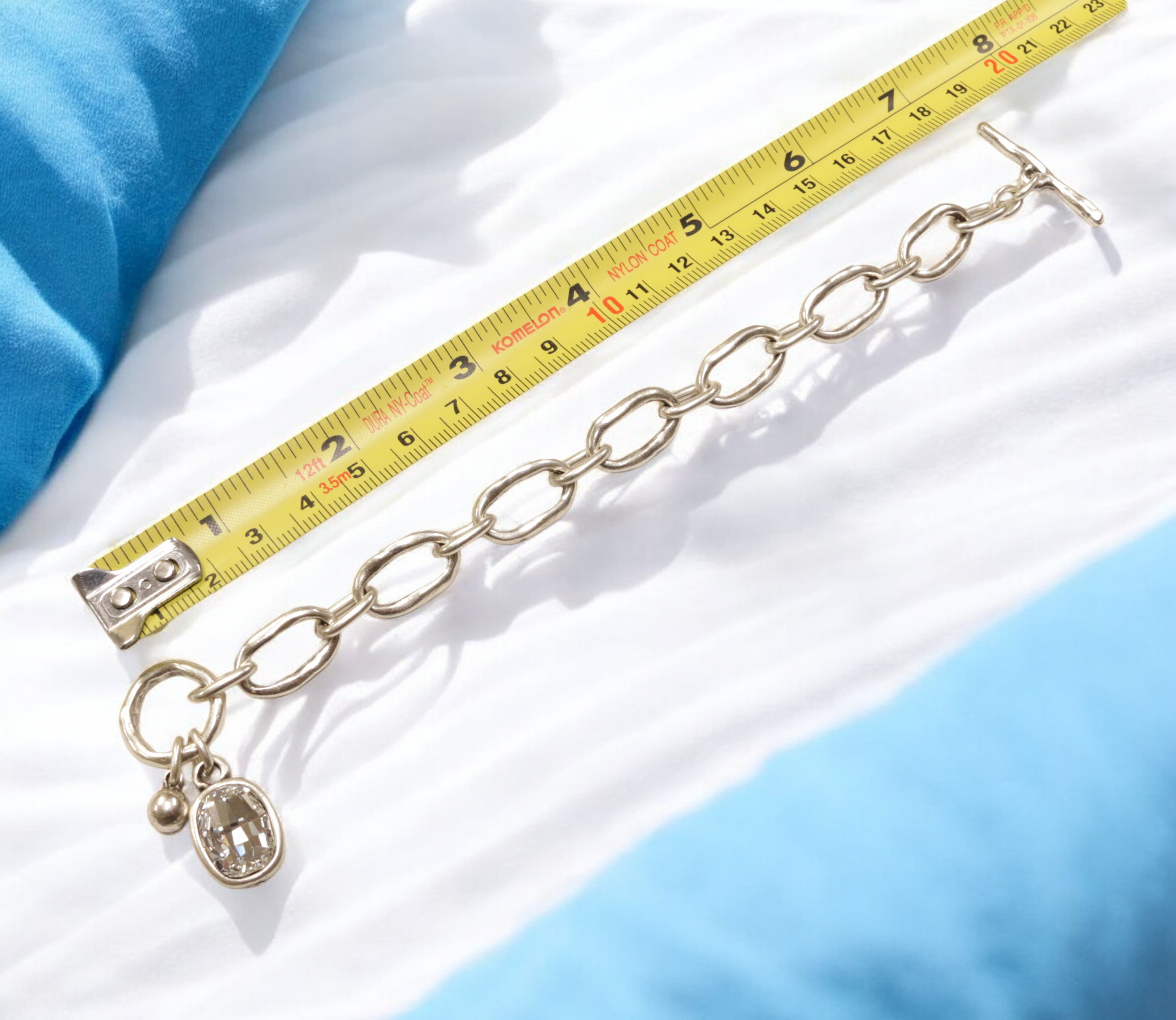 The Ancient Bazaar Jewelry & Accessories - Wholesale Charm/Dangle Bracelet - Item # NB-2919 - Pewter Bracelet  1