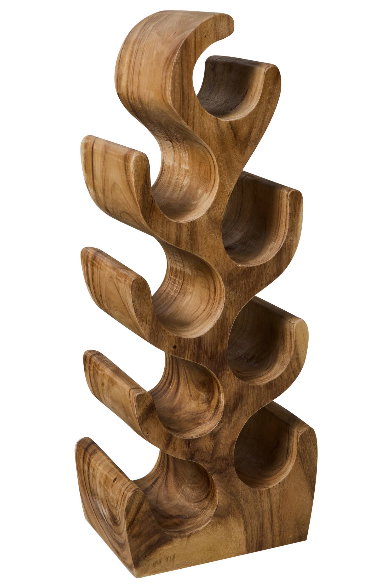 MARRONE Suar - Porta Bottiglie 8 Posti in vendita all'ingrosso su Faire1