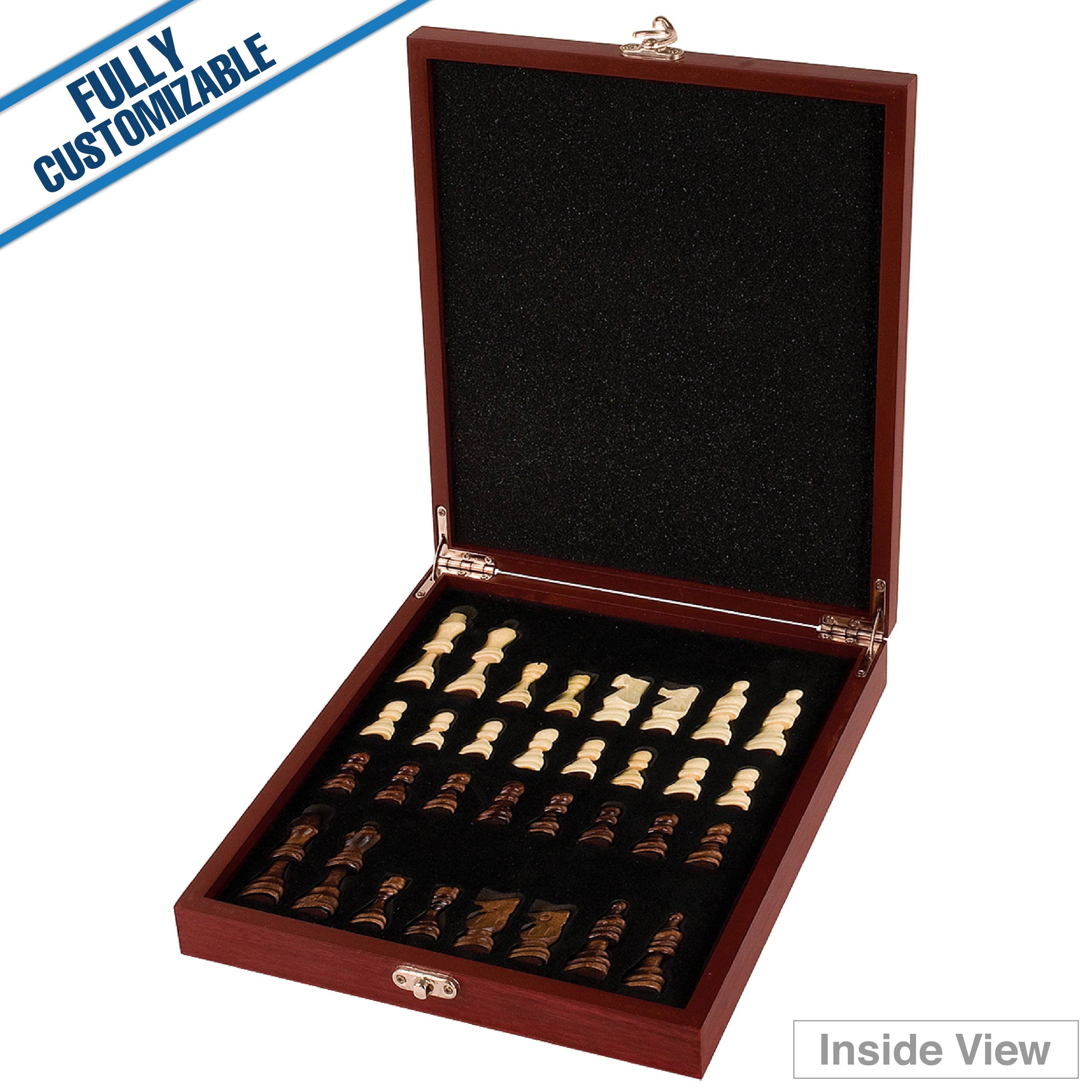 GiftWorksPlus - Wholesale Board Game - Engraved Chess Set Fully Customizable1