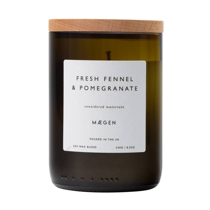 MÆGEN Orchard - Fennel & Pomegranate and other Purchase Wholesale wine bottle candles. Free Returns & Net 60 Terms on Faire trending on Faire.