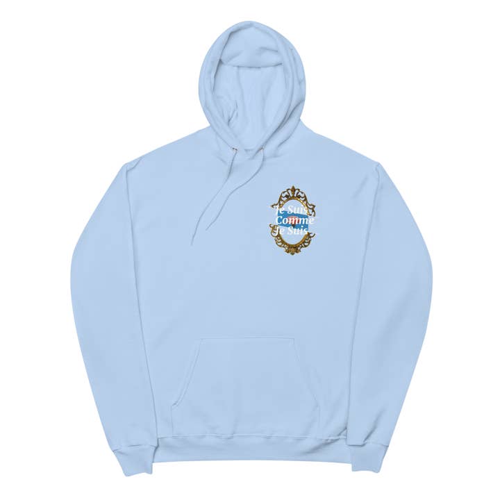 Sweat à capuche Nouvelle Terre (Bleu) pour la vente par Urbancoolab