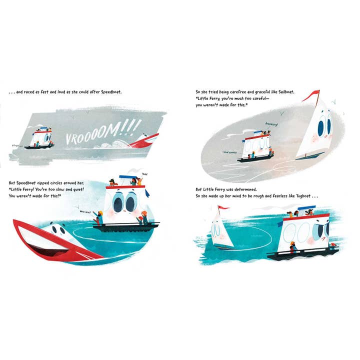 Simon & Schuster - Wholesale Preschool Book (3-5) - Little Ferry Tale by Chad Otis7