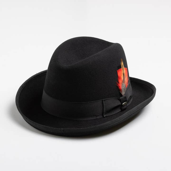 Scala Felt Homburg- Godfather for wholesale by Scala Hats