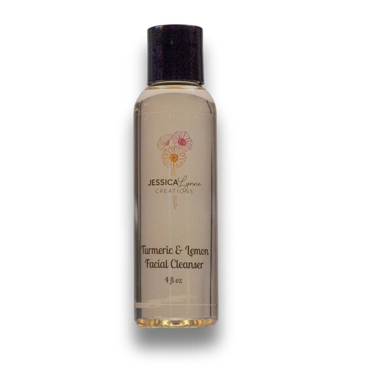 Turmeric & Lemon Facial Cleanser for wholesale by Jessica Lynne Creations, LLC