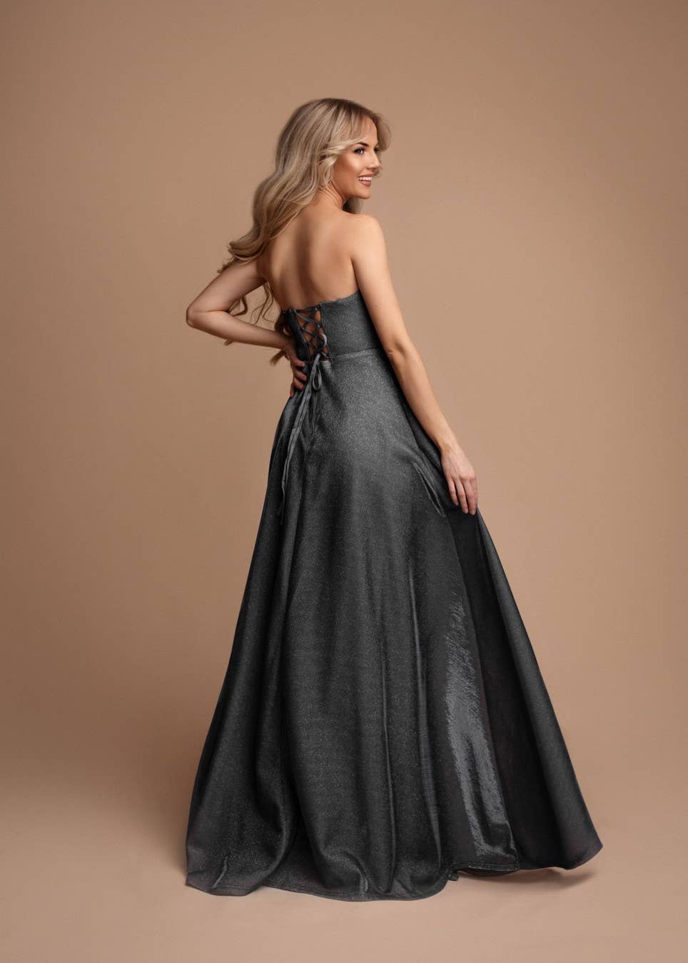 Eva & Lola - Epsilonn - Wholesale Gown - Women's - HM2443 - Elegant strapless long dress9