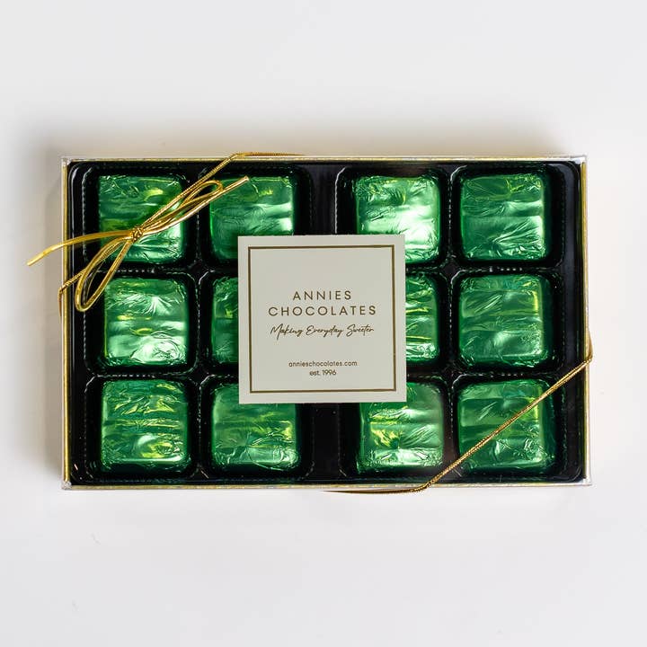 Smoothies Boxed Milk Mint 12pc. for wholesale by ANNIES CHOCOLATES