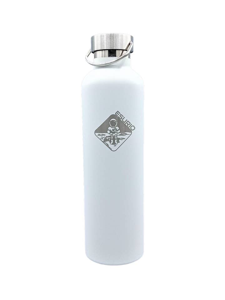 Gourde isotherme "Odyssée" 1000 ml Blanc Lunaire pour la vente par ESURIO