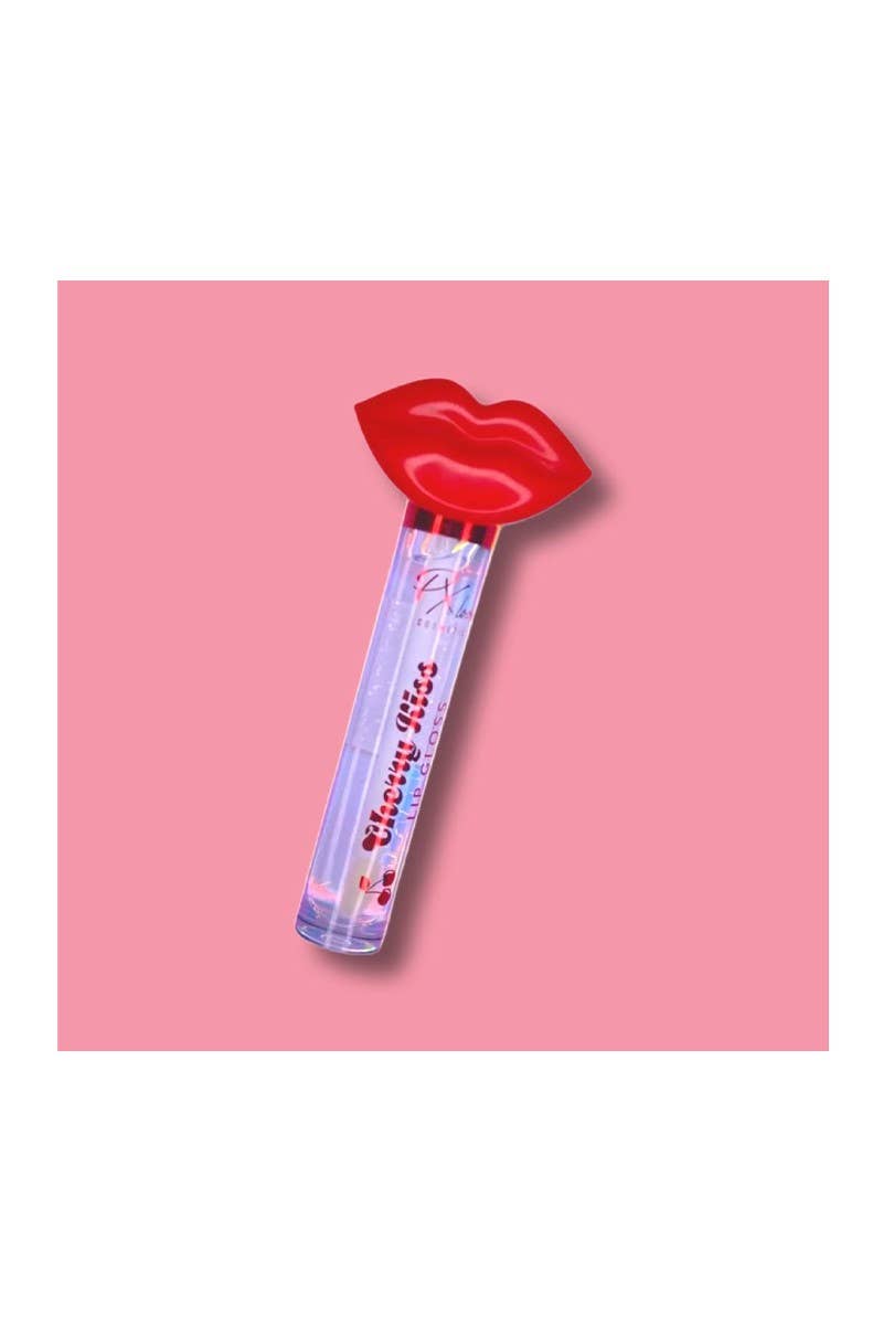 PINEAPPLE Beauty - Wholesale Lip Gloss - PxLook S-477 Cherry Kiss Lip Gloss - 24pc4