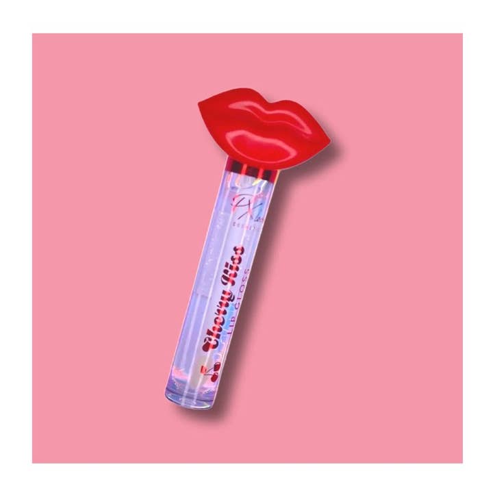 PINEAPPLE Beauty - Wholesale Lip Gloss - PxLook S-477 Cherry Kiss Lip Gloss - 24pc4