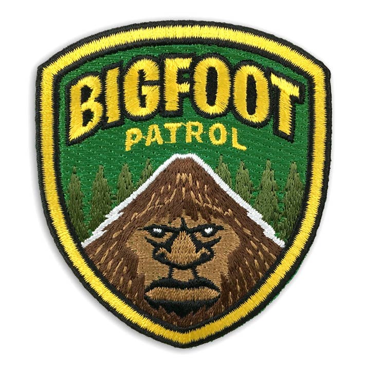 Monsterologist - Wholesale Patch - Bigfoot Patrol Embroidered Patch