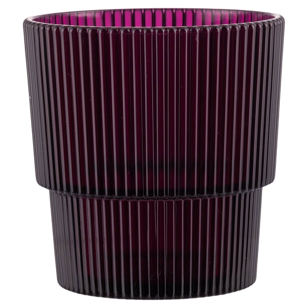 VdE Tivoli 1996 - Wholesale Drinkglas/beker - Enkelvoudig waterglas PS 300 ml met Provence-stijl, set van 3 tinten paars3