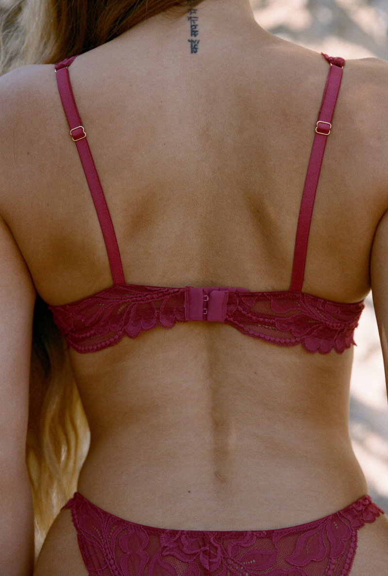 Nénés - Wholesale Bra - Women's - Margaret Bra - Red4