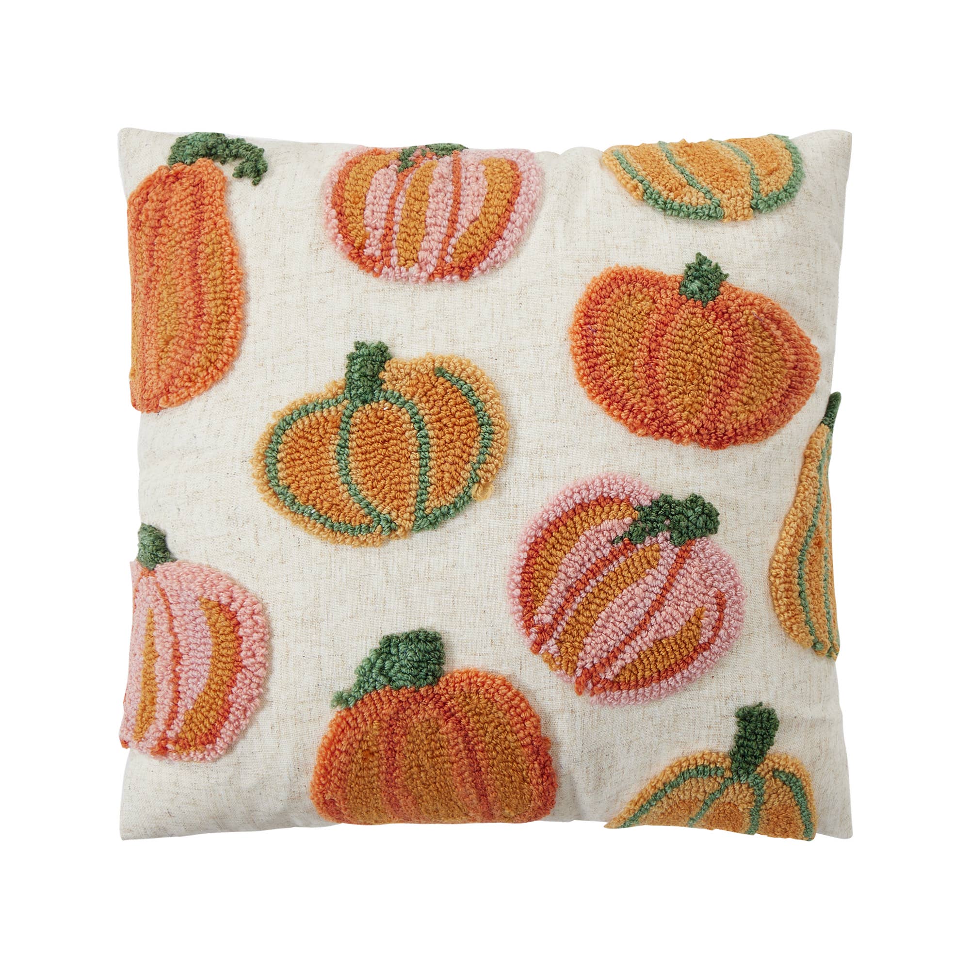 Peking Handicraft - Wholesale Throw/Decorative Pillow - Pumpkins All Over Pillow0