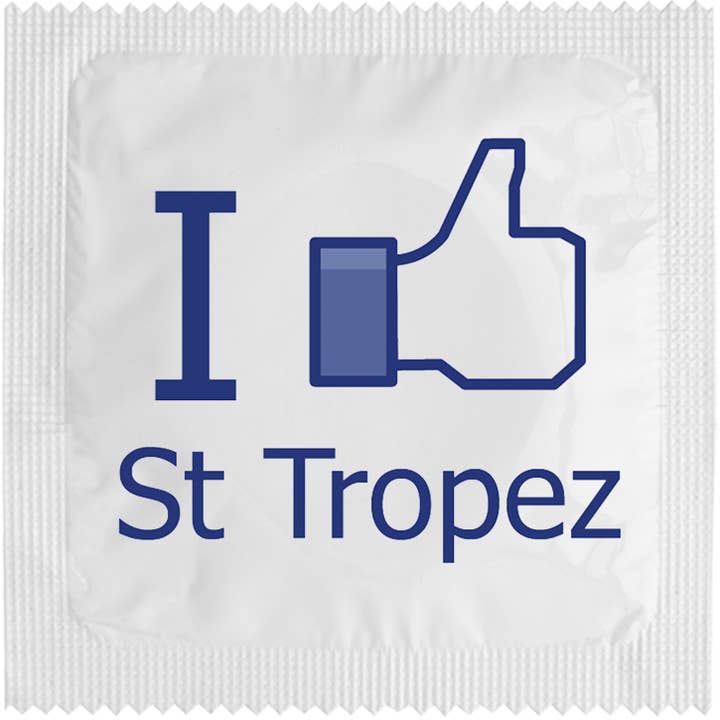 CALLVIN EU - Wholesale Gag Gift/Novelty Gift - Condom : Préservatif: I Like St Tropez1