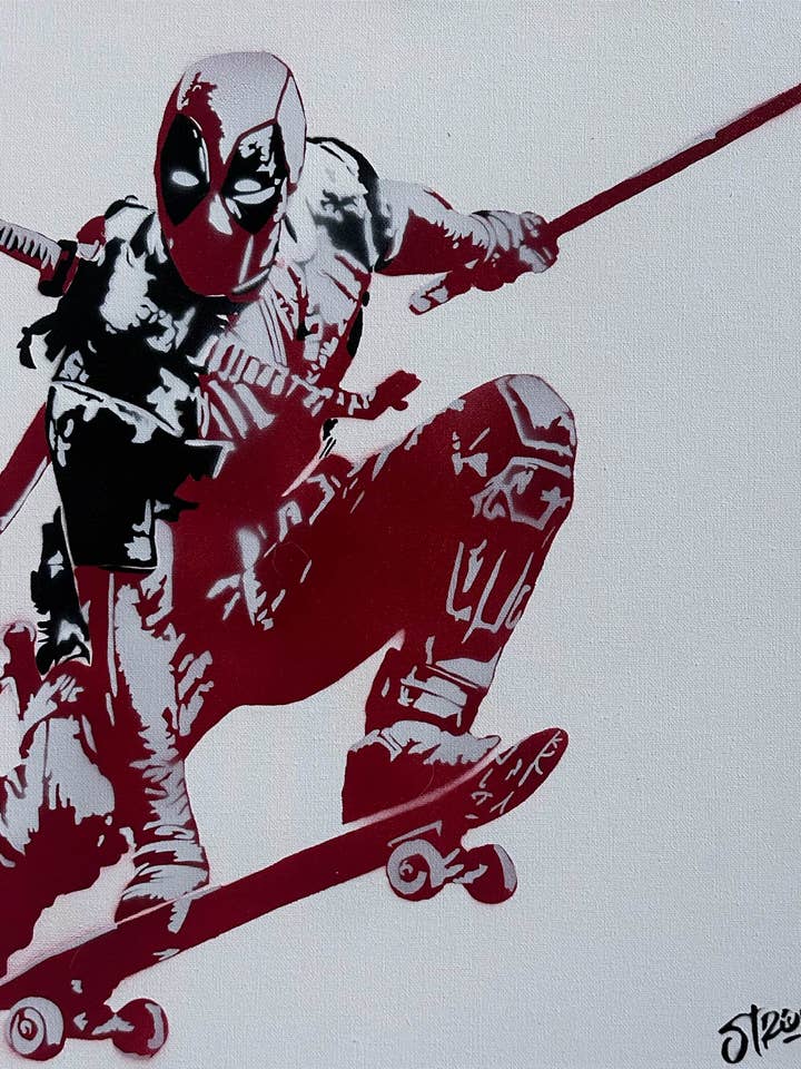 Impresiones de Arte, Decoración del Hogar, Decoración de Pared Vibrante - "Shredpool" para venta al por mayor de Art For Dudes