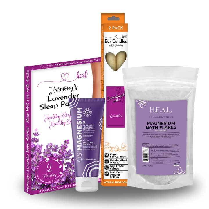 H.E.A.L.'s Lavender Sleep Rituals Gift Set for wholesale by Healthy Energy Amazing Life