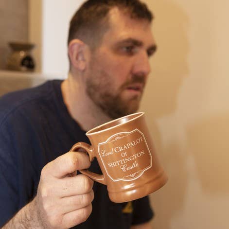 Victoriana Mug - Lord Crap A Lot (10Oz) for wholesale by Boxer Gifts