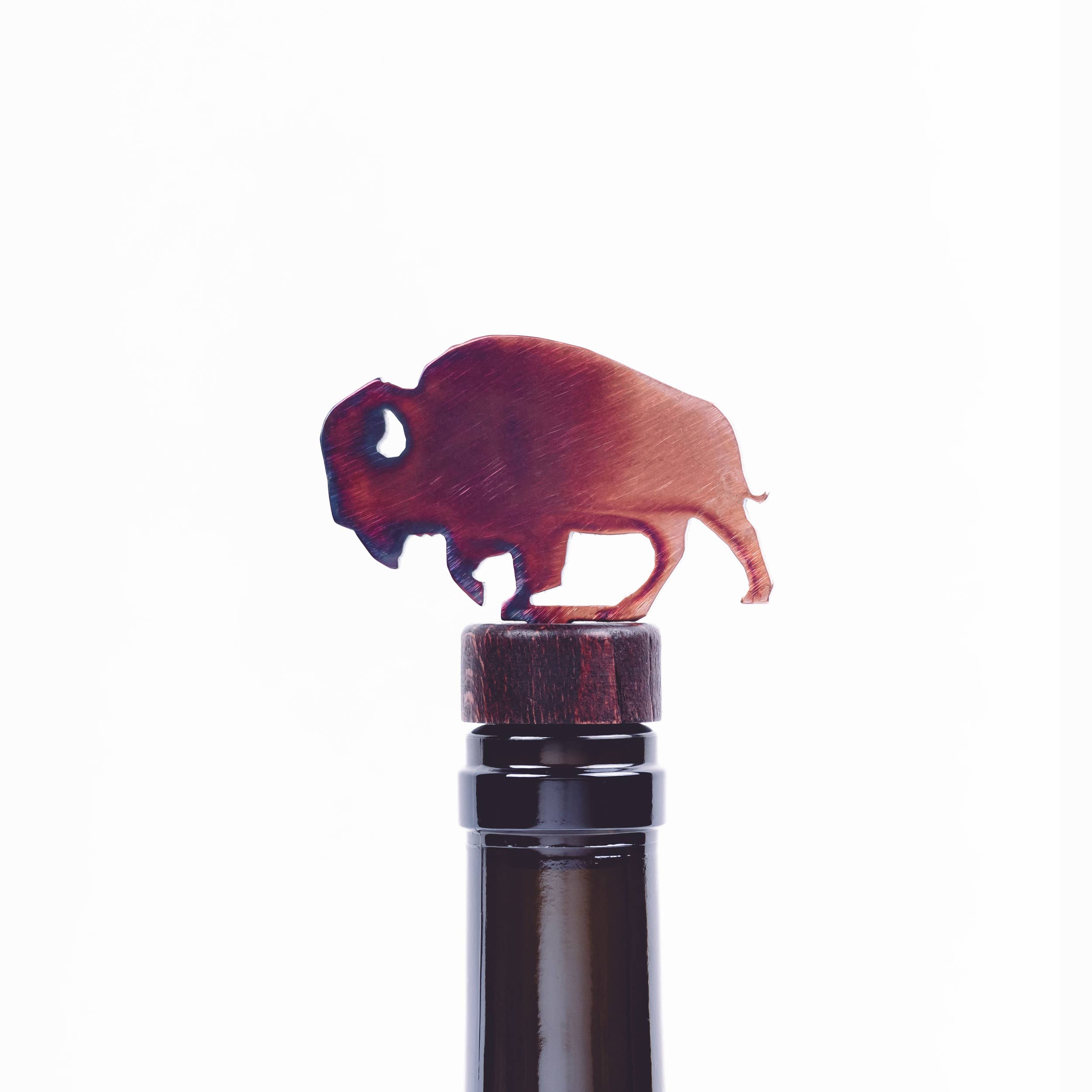 Blue Moose Metals - Vendita all'ingrosso Tappi per vino - Tappo per bottiglia di vino Bison1