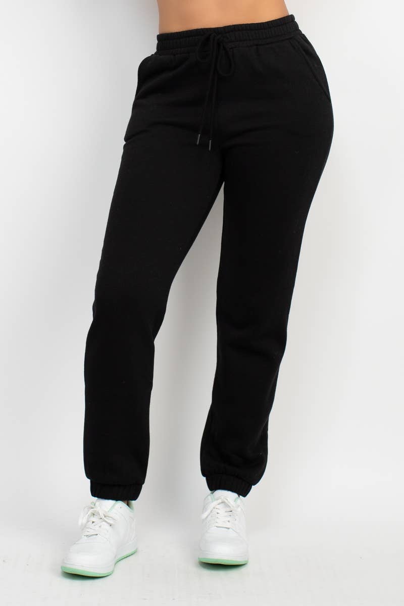 5besties inc - Wholesale Athletic Sweatpants/Joggers - Women's - DRAWSTRING JOGGER PANTS0