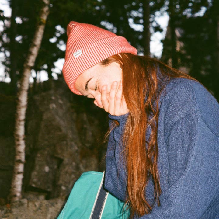 Beaten Path Co - Wholesale Beanie - Women's - RED WOOL BEANIE17