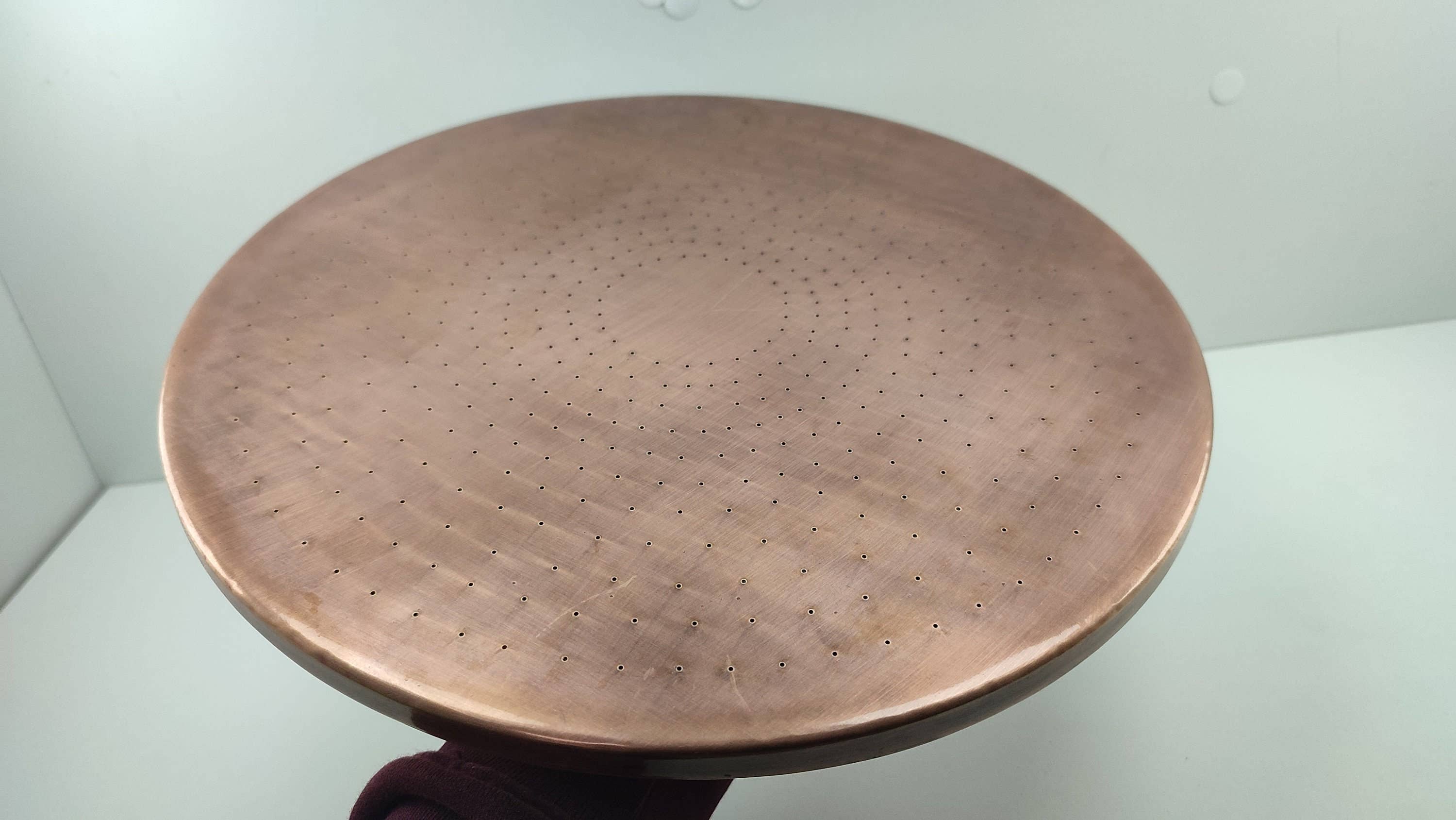 MARRAKECH METACRAFT LTD – wholesale Wall hook – Moroccan handmade Copper Round Shower Head1