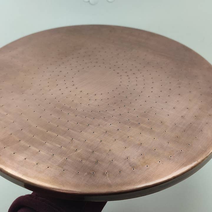 MARRAKECH METACRAFT LTD – wholesale Wall hook – Moroccan handmade Copper Round Shower Head1