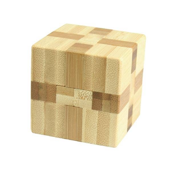 Handcrafted Gift – wholesale Puzzle – Child – Small Complex Bamboo Puzzles - Display Set4