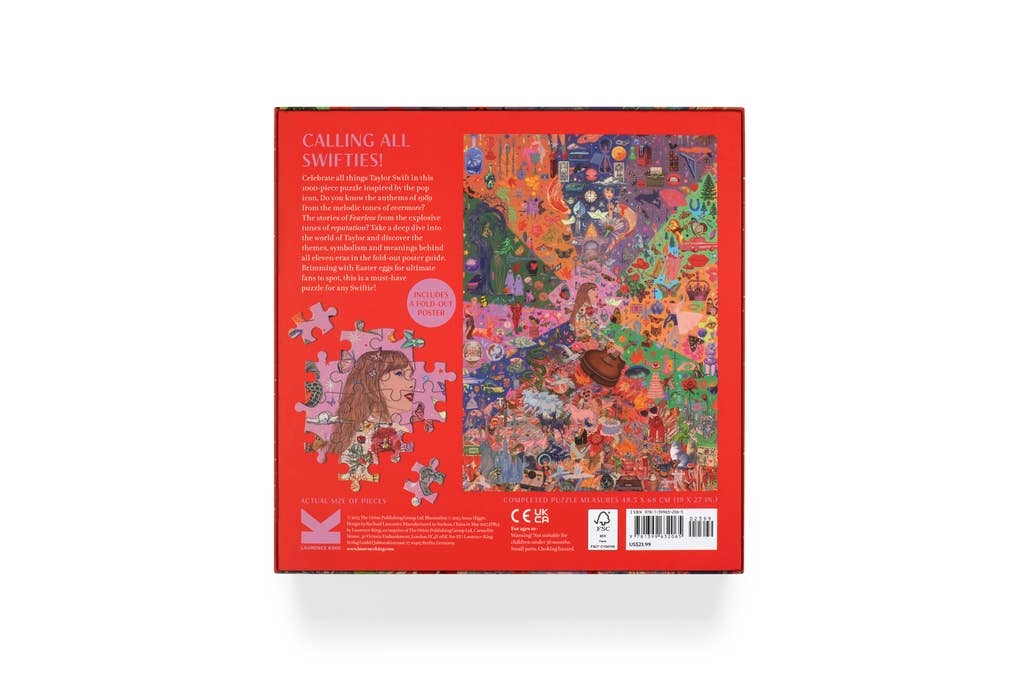 Chronicle Books - Wholesale Puzzle - Adult - The World of Taylor An unofficial 1000-piece jigsaw puzzle1