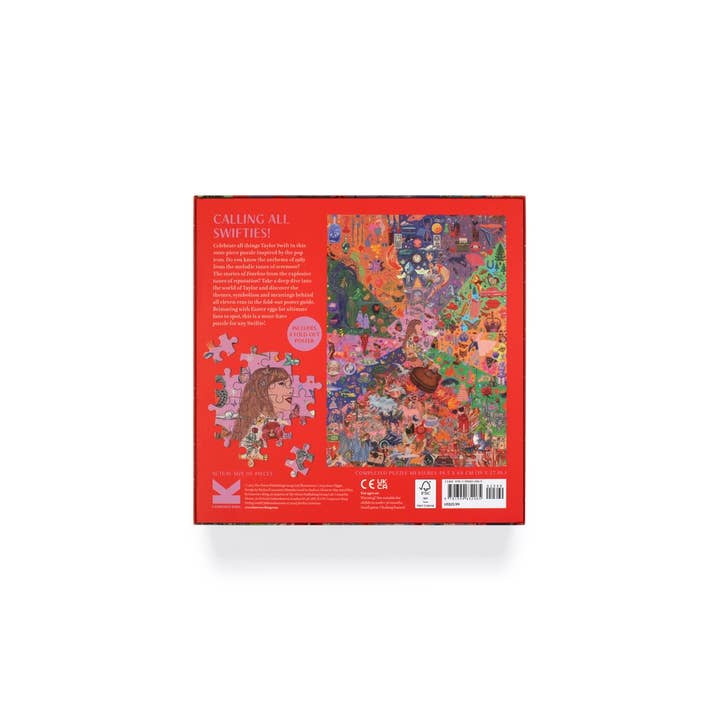 Chronicle Books - Wholesale Puzzle - Adult - The World of Taylor An unofficial 1000-piece jigsaw puzzle1