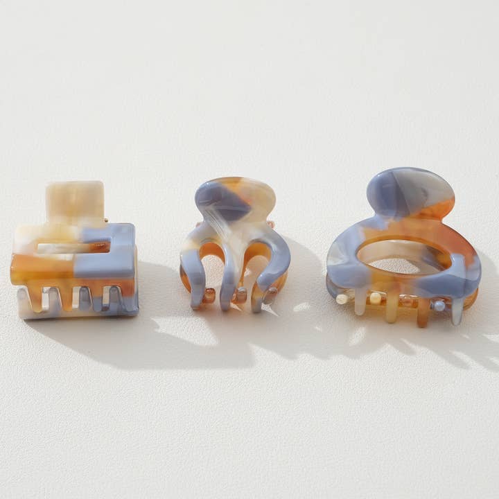 Sortiert Wüstenabend Mini | Verschiedene Mini-Haarspangen für den Großhandel auf Faire2