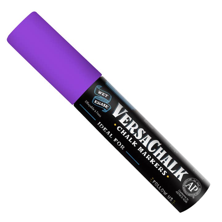 VersaChalk Neon Lila Flüssigkreidemarker Jumbo - 15 mm Spitze für den Großhandel von VersaChalk