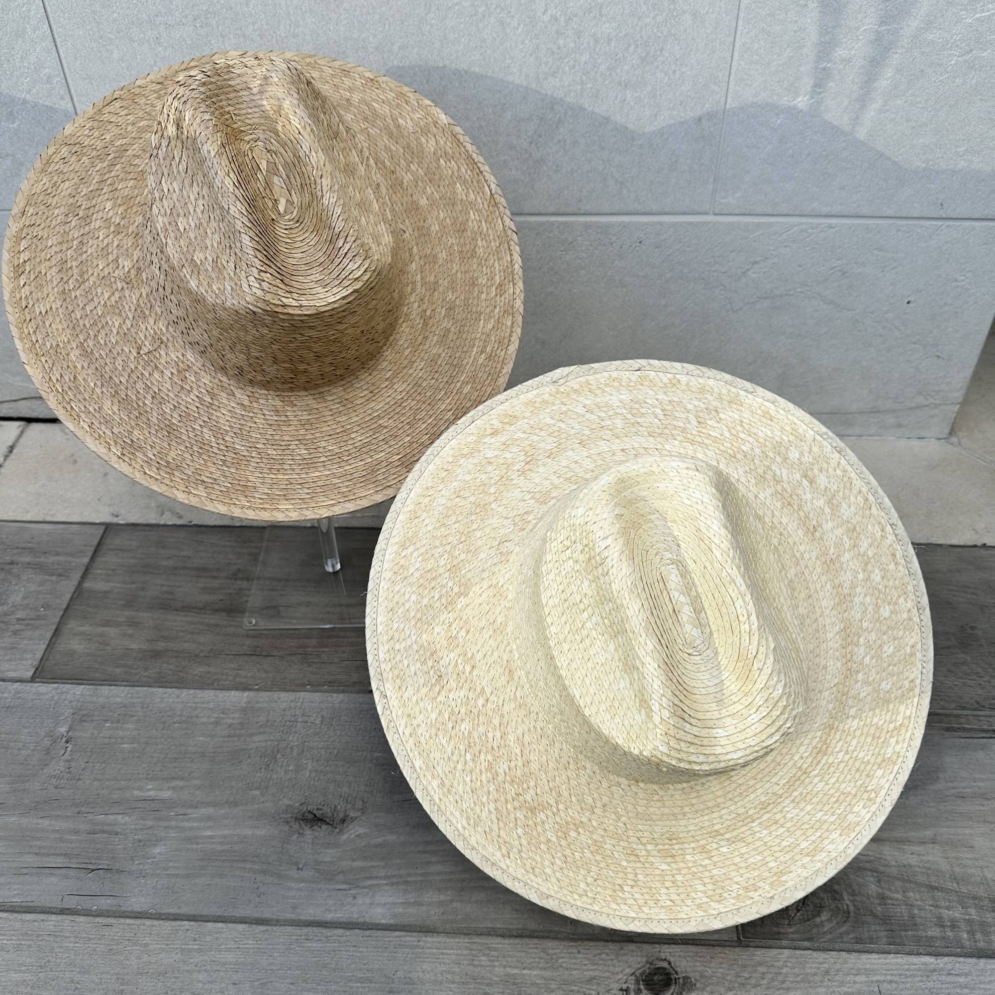 One and Only Accessories - Wholesale Straw Hat - Women's - Palm Leaf Western Hat with Flat Brim7