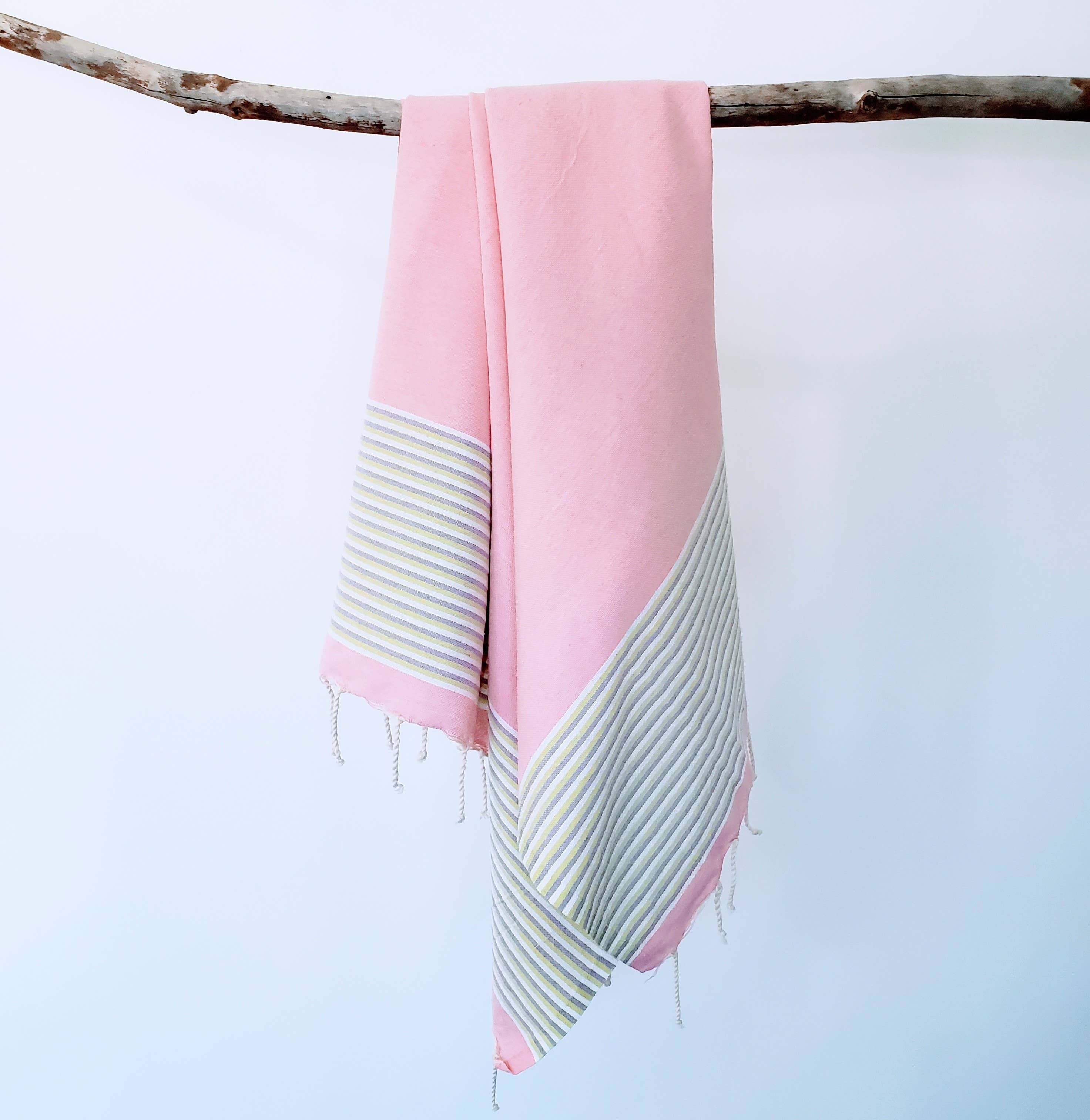 wonderfouta – wholesale Beach towel – Beach towel Set / Sarong/ 9 single size - Pistachio-lavender4