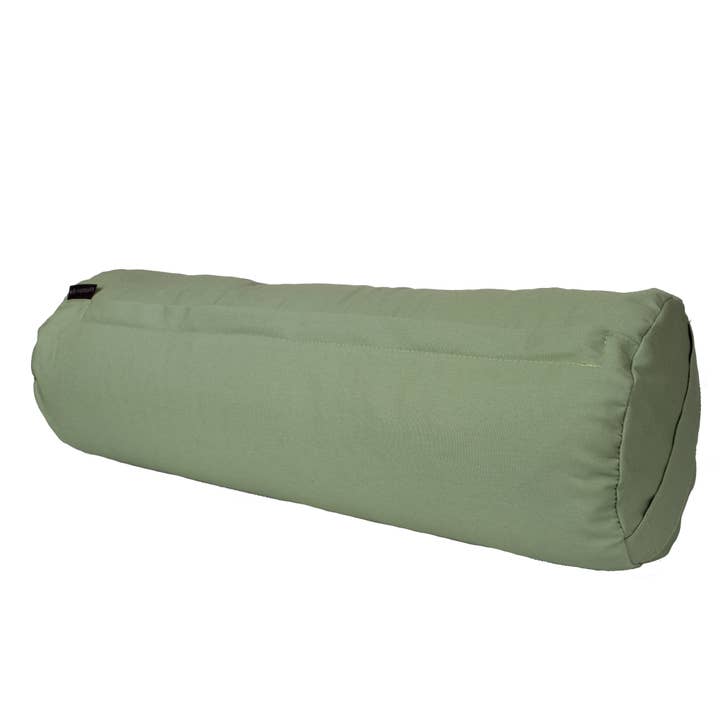 Yoga Bolster Midi with sage green cover for wholesale by Nyttadesign