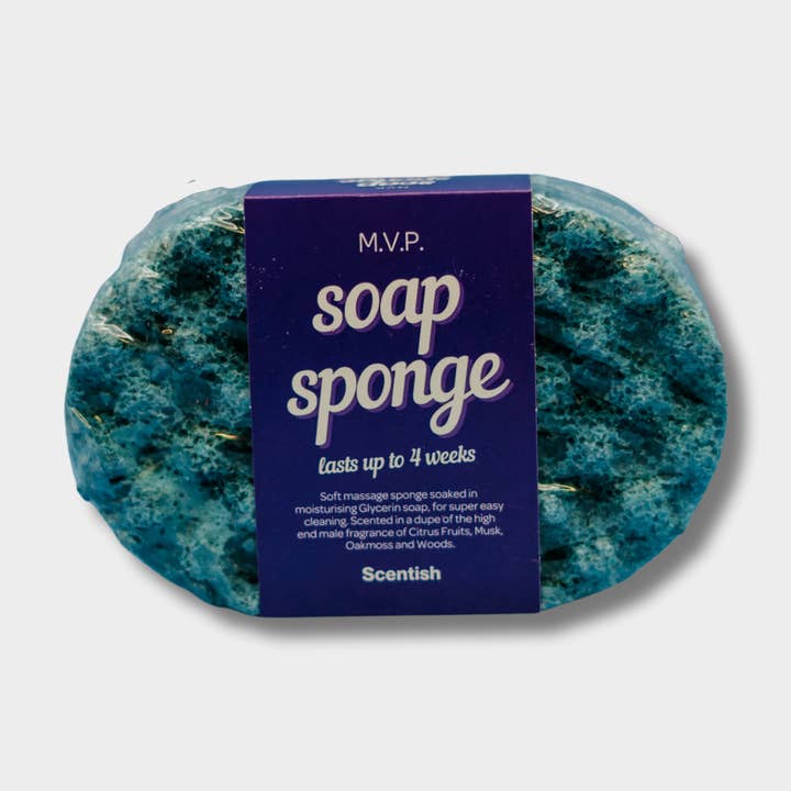 Scentish - Wholesale Bar Soap - M.V.P. Soap Sponge