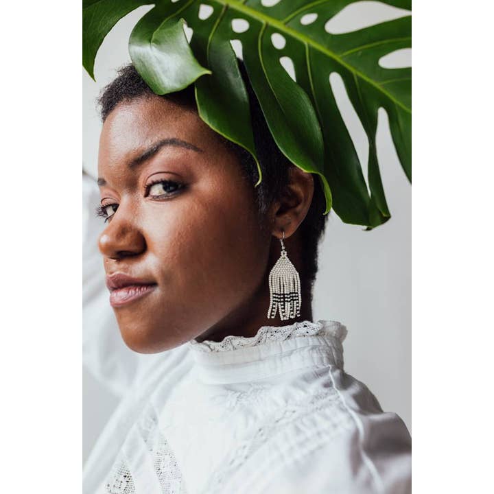 Crowned Free – wholesale Dangle earrings – Tallit Earrings - Made by Survivors