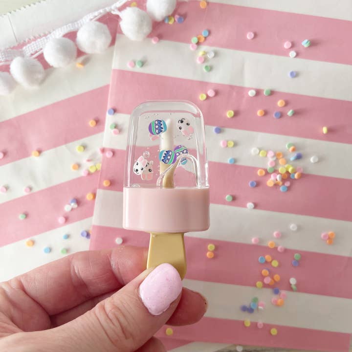 Easter Bunny Popsicle Lip Gloss for wholesale by Live Sweet