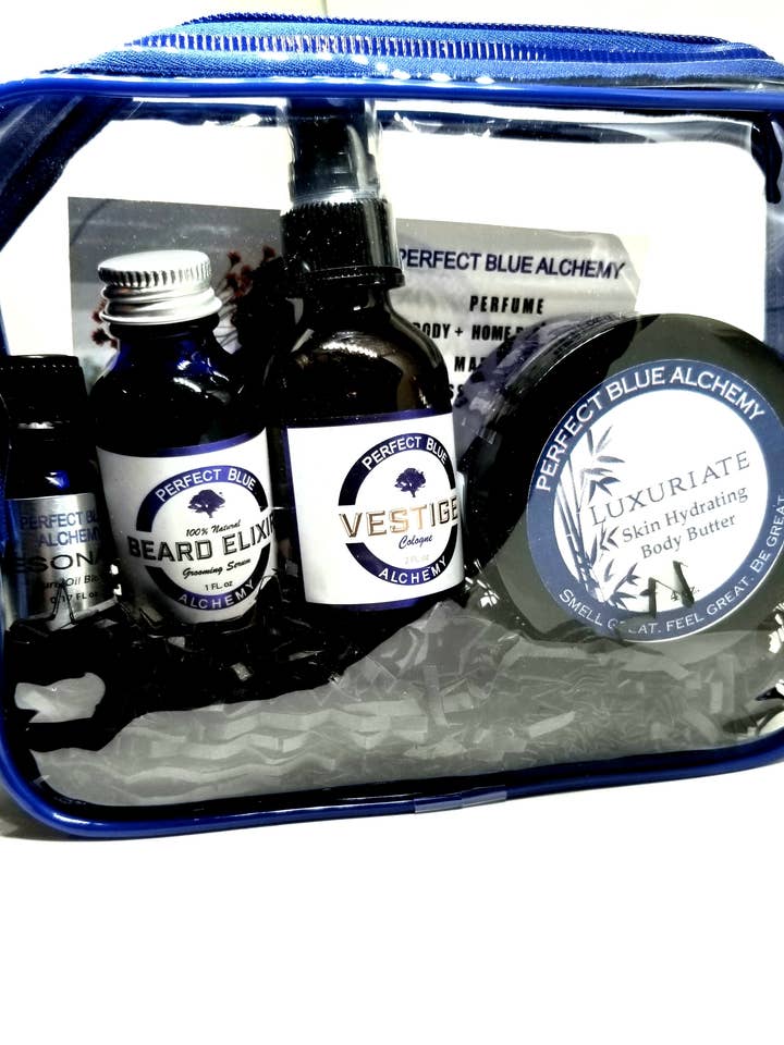 Self Care Kit - For the Men for wholesale by Perfect Blue Alchemy