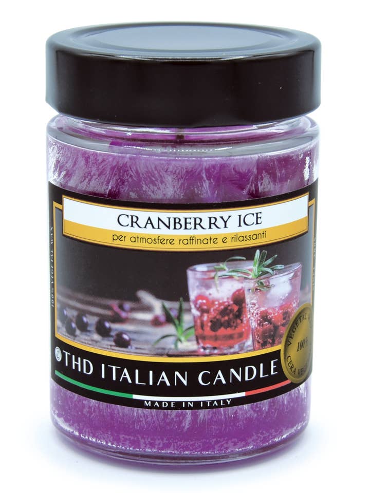 THD Italiaanse Kaars Slim Groot Cranberry IJs 6/144 voor wholesale door Thd Tophouse