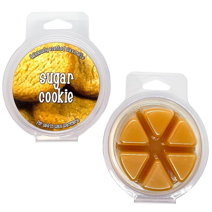Sugar Cookie Round Clamshell Melts for wholesale by Classic Farmhouse Candles