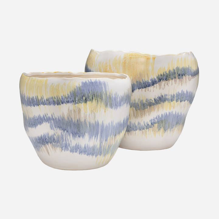 Salero Planters -Set 2 for wholesale by Kavana Decor by The Import Collection