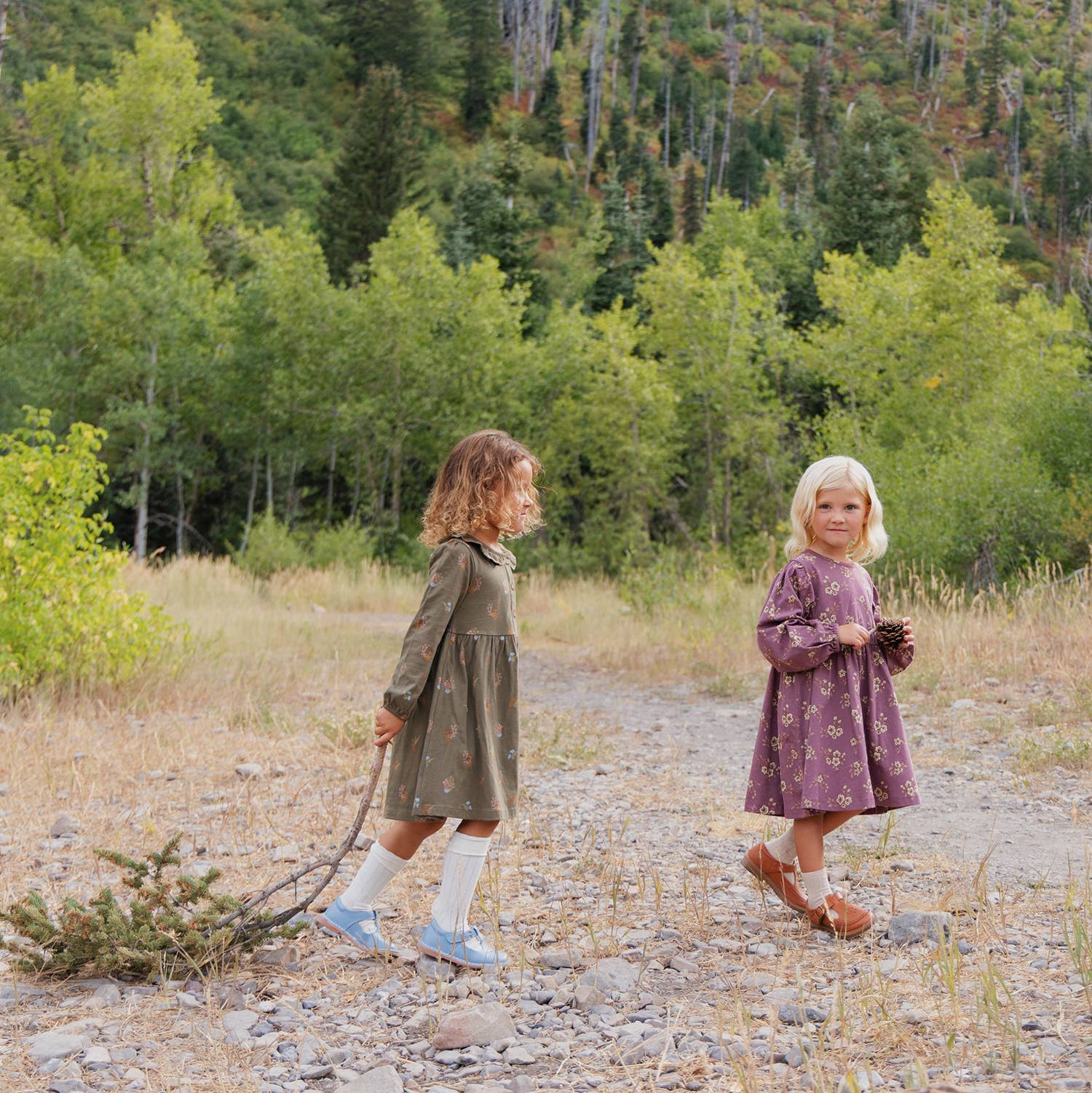 City Mouse Studio – Engroshandel Kjole - Børn – Flæsekravekjole - Lavsvampe8