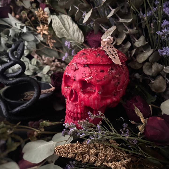 ComaVVitch - Wholesale Votive Candle - Dressed Thought Control Candles | Skull Candles | Witchcraft6