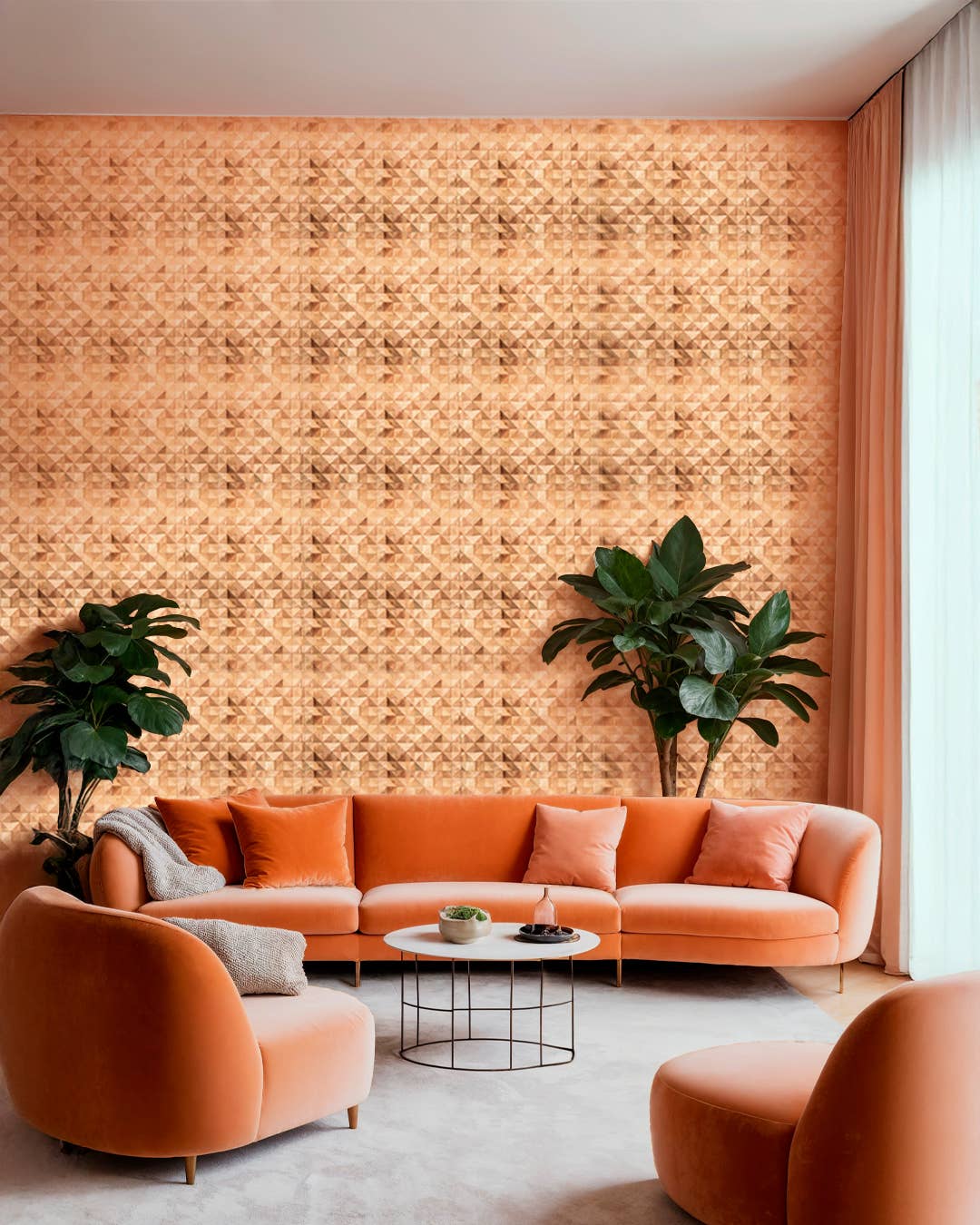 Java Creations - Vendita all'ingrosso Pannelli decorativi - Pannelli da Parete a Piramide in Teak (4 pannelli, 1,44 mq per scatola)13